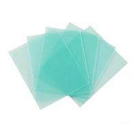 10 confezioni di piastre protettive per caschi da saldatura, materiale PC per una protezione efficace (120 x 95 mm)