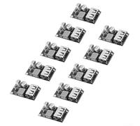10 confezioni di schede di ricarica USB DC-DC Step-Down Module 6V-32V a 5V con protezione da sovracorrente