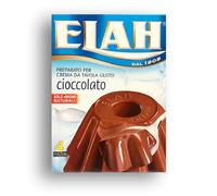 10 Confezioni Elah Budino Cioccolato 80g Preparato per Dessert