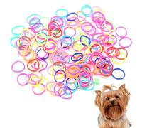 10 Confezioni Elastici per Cani, Elastici Piccoli Coloful Mini Scrunchies per Cani Elastici per Capelli Cravatte per Capelli Accessori per Capelli per Toelettatura Cani Fai da Te per Cani Gatti