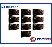 10 CONFEZIONI GUANTI NITRILE MERCATOR GOGRIP BLACK TAGLIA XL CONF. 50PZ