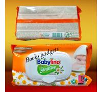 10 Confezioni (Tot. 540 Salviette) Babylino Sensitive Salviettine con Camomilla