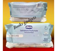 10 Confezioni (Tot.720 Salviette) Chicco Salviettine Profumate con Acqua di Loto