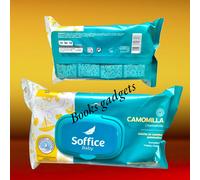 10 Confezioni (Tot. 720 Salviettine) Soffice Salviette Baby Camomilla Idratanti