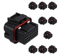 10 connettori femmina a 34 pin Tyco AMP per auto, olio e gas, TE Connective Computer Connectors 4-1437290-0