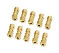 10 Connettori Per Freno Raccordo Per Tubo a Compressione 4.75mm 3/16 Pollici Adattatore Per Connettore Raccordi Assortimento Riparazione Automobilistica