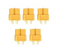 10 connettori XT60 XT60H XT30 XT30U XT90 T-Plug EC3 EC5 EC8 maschio femmina | Spine per batterie RC Lipo placcate in oro per droni, auto, aerei | Kit assortimento di connettori universali per hobby