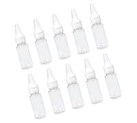 10 contenitori per miscelare la vernice con vista chiara, 20 ml | Design a prova di perdite, coperchi ermetici per modelli in miniatura, facile pulizia e opzioni di varie dimensioni