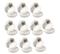 10 contenitori per trucchi da 15 g, contenitori compatti per cosmetici, contenitori vuoti per cuscini d'aria