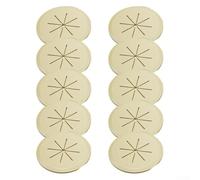 10 coperture decorative per fori da scrivania, per protezione dei fori dei cavi, coperture decorative per la gestione dei cavi della scrivania del computer e l'organizzazione delle postazioni di