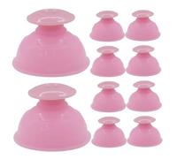 10 coppette per massaggio coppette professionali in silicone per sottovuoto set di portatile e sicuro per massaggio rilascio miofasciale sollievo dal dolore