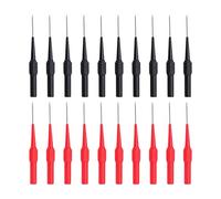 10 coppie di sonde di prova per piercing 26.010 da 1,00 mm, sonda a ago per perforazione dell’isolamento per la riparazione di veicoli automobilistici, accessorio elettrico da 30 V