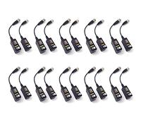 10 Coppie HD BNC Video Balun 8MP 1080P 720P Ricetrasmettitori UTP Cat5 HD CVI TVI AHD per CAMERA