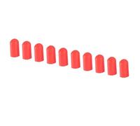 10 Copri bacchette professionali Cappucci per testine per bacchette Set Coperchi terminali per bacchette Texture in silicone per batteristi Elastomero silenzioso Consigli