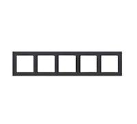 10 CORNICI NERE OPACHE 5X 10 CR5/49