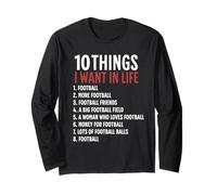 10 cose che voglio nella mia vita Calcio Più calcio Maglia a Manica