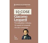 10 cose su Leopardi