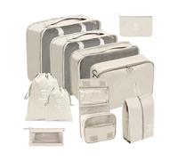 10 cubi da imballaggio portatili Organizzatore di imballaggio per bagagli