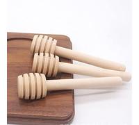 10 cucchiaini in legno per miele, cucchiaini per marmellata e sciroppo d'acero, 8 cm, in legno naturale