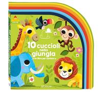 10 cuccioli nella giungla. Un libro per contare. 1 2 3 conta con me. Ediz. a colori