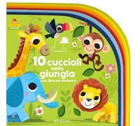 10 cuccioli nella giungla. Un libro per contare. Ediz. a colori