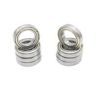 10 cuscinetti a sfera a gola profonda a sezione sottile, dimensioni 15x24x5 mm, design compatto per spazi limitati,10 pezzi,7x14x5mm