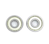 10 cuscinetti a sfere a gola profonda miniaturizzati con foro da 3-8 mm, assortimento per applicazioni di precisione,10 pezzi,5x13x4mm