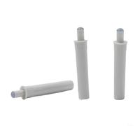 10 cuscinetti ammortizzanti per ante e cassetti di mobili, per limitare lo sbattimento in mobili da cucina, bagno, vanità e armadi organizzatori (bianco)