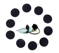 10 cuscinetti in schiuma da 50 mm, cuscinetti per cuffie, comodi cuscinetti in schiuma per cuffie auricolari, 50 mm