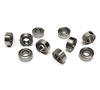 10 Cuscinetti MR84ZZ Cuscinetto a Sfere in Acciaio Da 4 Mm X 8 Mm X 3 Mm