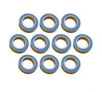 10 cuscinetti per mozzo per bici 16277-2RS con cuscinetto solido in acciaio silenzioso, adatto per mountain bike da strada, 16 x 27 x 7 mm