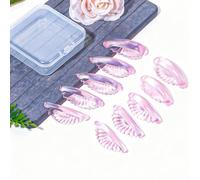 10 cuscinetti per sollevamento ciglia, 5 misure, autoadesivi, riutilizzabili, senza colla, strumenti per permanente per tutte le forme degli occhi (rosa)