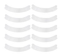 10 cuscinetti sottoseno per il sudore, in cotone, per assorbire il sudore, traspiranti, per sport, yoga, allenamento, palestra, uso quotidiano, b, Consulte la descripción