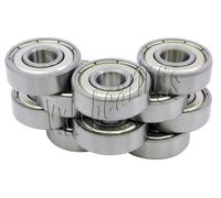 10 Cuscinetto 4x8 Scudo 4x8x3 Miniatura Cuscinetti a Sfera