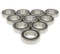 10 Cuscinetto 6001RS 12 x 28 X 8 MM Metrico Cuscinetti Sigillato