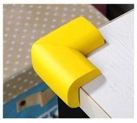 10 cuscini per angoli da tavolo ispessimento, in spugna per bambini, anti-collisione, per la casa e per il bordo del tavolo, senza odore, colore: giallo