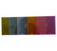 10 Custodie CD DVD SLIM CASE SOFT infrangibile Colore Nero