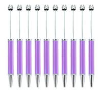 10 Da 1 0 Mm Per Beadable Ballpoint Penna Penna Multicolore Perle Scrittura Inchiostri Neri Forniture Scolastiche