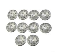 10 dadi a clip di fissaggio per rondella a molla in metallo per protezione termica e isolamento del tubo di scarico Ford, dimensioni testa 30 mm, confezione da 10 per carrozzeria automobilistica e