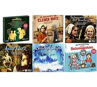10 Defa Favole Classico Giochi Audio Collezione Hansel & Gretel + Das Fredda Cuore + Regina Delle Nevi + Scheeweißchen & Rosa-Rossa + Il Piccolo Muck 12 CD Limited Edition