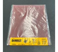 10 DEWALT DT3964 230mm x 280mm Bagnato E Asciutto Fogli Abrasivi Legno Metallo