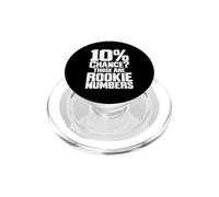 10% di probabilità che i numeri da principiante giochino con meme divertenti PopSockets PopGrip per MagSafe