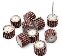 10 dischi abrasivi K 320 per smerigliatrice Dremel Proxxon, 17 x 15 mm