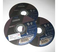 10 DISCHI DISCO ABRASIVO TAGLIO SBAVO NORTON GEMINI FERRO METAL INOX.