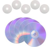 10 dischi DVD scrivibili per backup e masterizzazione video, dischi di archiviazione vuoti compatibili con computer e lettori DVD per archivi di dati e foto