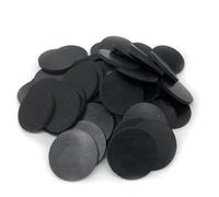 10 dischi pieni in gomma EPDM da 45 mm di spessore, diametro 12 mm - 50 mm, guarnizioni di tenuta ammortizzanti, foglio impermeabile(18 * 5mm)