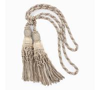 10 " Doppio Nappa Fermatende Pergamena Beige, Scuro Sabbia - EL03 [Invidual]