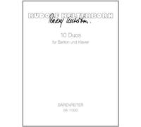 10 Duos für Bariton und Klavier