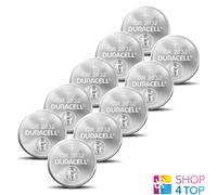 10 Duracell Cr2032 BULK Batterie A Moneta Litio 3V 225Mah Dl2032 2031 BULK NUOVO