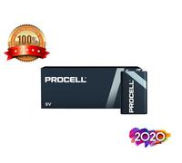 10 Duracell Industrial 9v Pile Transistor 9 volt 9 v 6LR61 MN1604 ORIGINALI